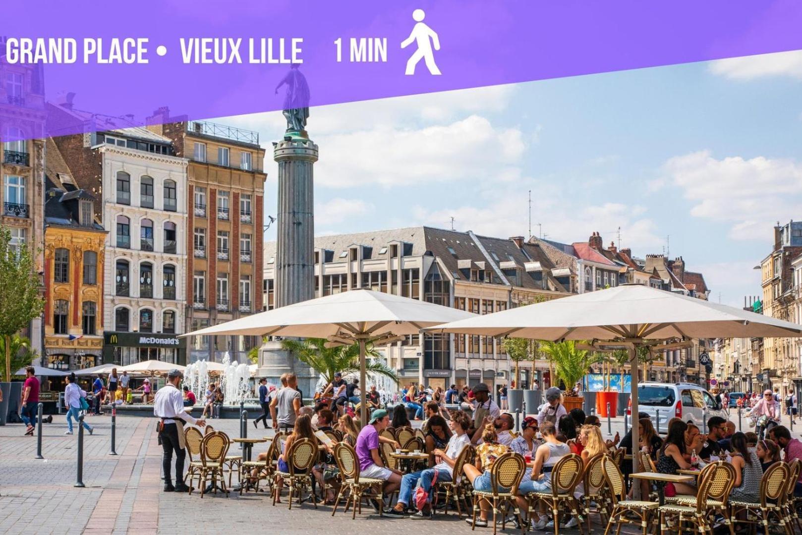 Lille Grand Place - Comfortable For 3 Pers Apartment Exterior photo